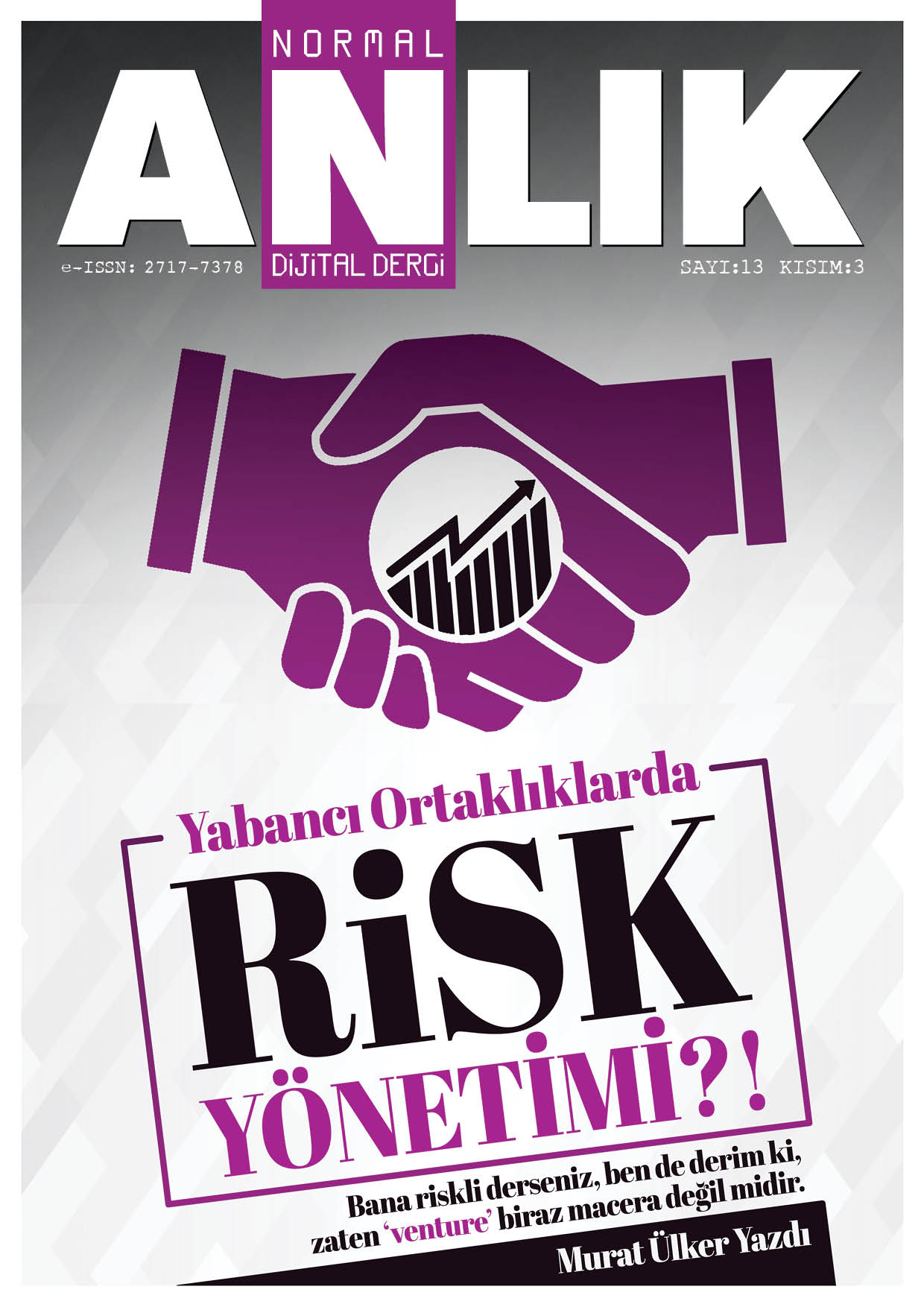 Sayı 13 kısım 3 kapağı