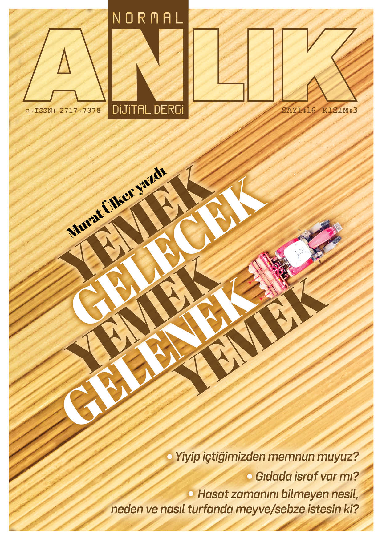 Sayı 16 kısım 3 kapağı