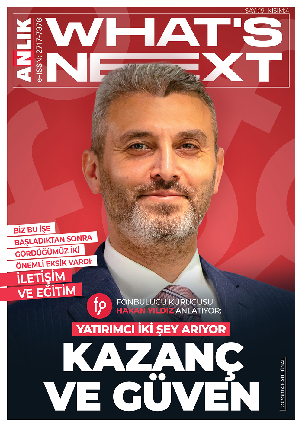 Sayı 19 kısım 4 kapağı