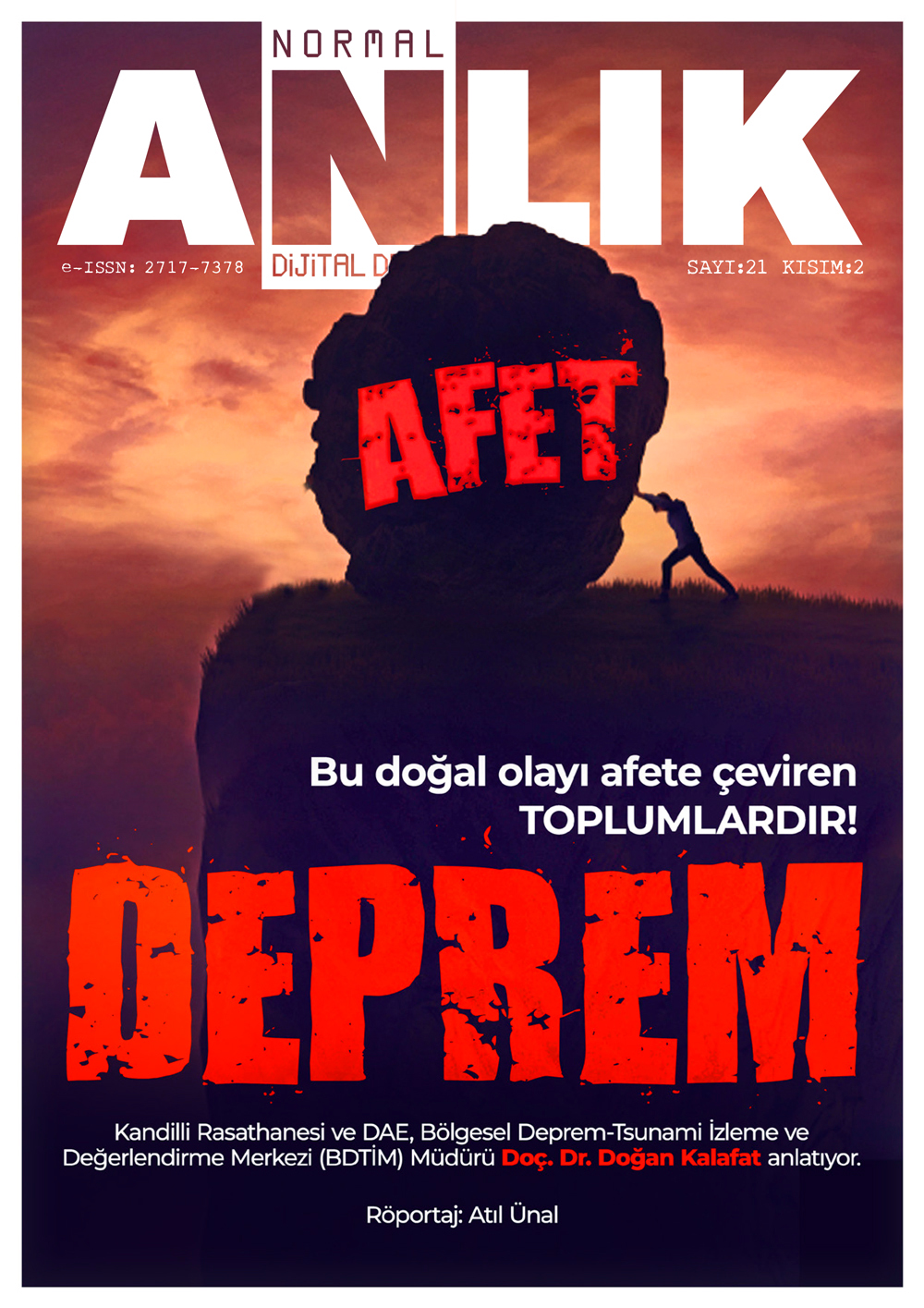Sayı 21 kısım 2 kapağı