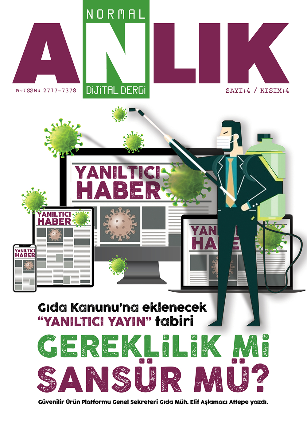 Sayı 4 kısım 4 kapağı